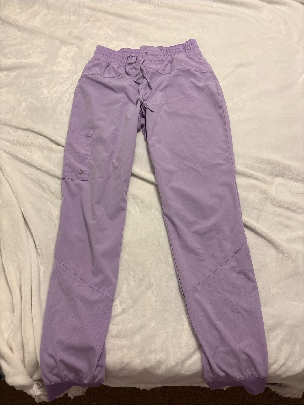 Barco Uniforms Lavender Scrub Jogger Pants